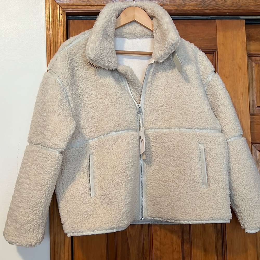 NWT Commense Faux Shearling Jacket